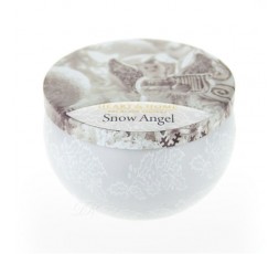 Heart & Home Αρωματικό Κερί σε Μεταλλικό Βαζάκι - Άγγελος Χιονιού 125g