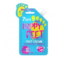 7Days Happy Feet Baby Silky Feet Cream - Shea Butter & Peppermint 25ml