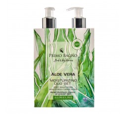 Primo Bagno Aloe Vera Moisturizing Gift Set Duo - Body Lotion 300ml + Shower Gel 300ml