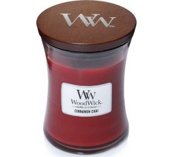 WoodWick Αρωματικό Κερί σε Γυάλινο Δοχείο Small σειρά Cinnamon Chai 85g