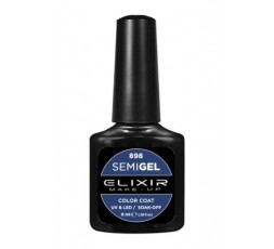 Elixir Semigel Ημιμόνιμο βερνίκι - 898 (Indigo) 8ml