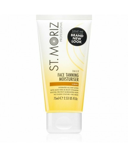 St. Moriz Daily Face Tanning Moisturiser Light 75ml