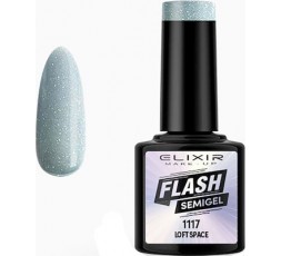 Elixir Flash Semigel Ημιμόμινο Βερνίκι 1117 Loft Space 8ml