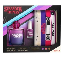 Air-Val Netflix Stranger Things For Girls Edt 100ml + Βερνίκι Νυχιών 10ml + Τσαντ΄άκι Κινητού 