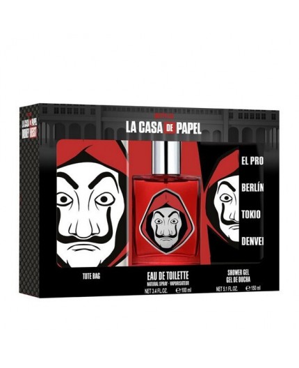 Air-Val Netflix La Casa De Papel Edt 150ml + Shower Gel 100ml + Τσάντα