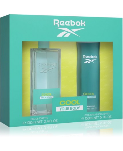 Reebok Cool Your Body Woman Edt 100ml & Body Spray 150ml