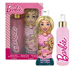 Barbie Σετ Δώρου Body Spray 200ml +  2in1 Αφρόλουτρο & Σαμπουάν 400ml