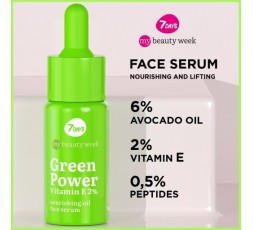 7DAYS MB Green Vitamin E Nourish Oil Face Serum 20ml 