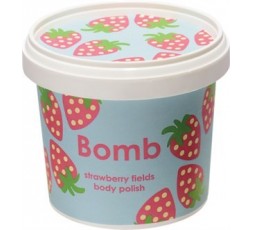 Bomb Cosmetics Strawberry Fields Shower Polish 365ml