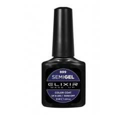 Elixir Semigel Ημιμόνιμο βερνίκι - 899 (Catalina Blue) 8ml