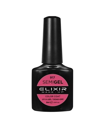Elixir Semigel Ημιμόνιμο βερνίκι – 917 (Indian Red) 8ml