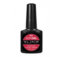 Elixir Semigel Ημιμόνιμο βερνίκι - 894 (Crimson) 8ml