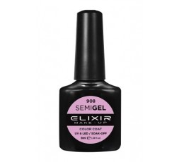 Elixir Semigel Ημιμόνιμο βερνίκι – 908 (Orchid) 8ml