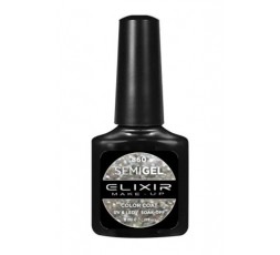 Elixir Semigel Ημιμόνιμο βερνίκι - 860 (80's Shiny Silver) 8ml