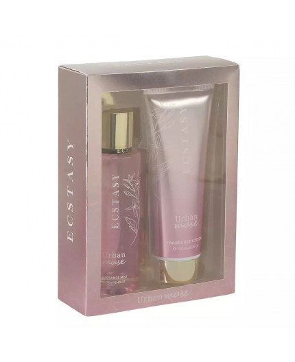 Ecstasy Σετ Δώρου Urban Muse Body Mist 250ml & Body Lotion 236ml