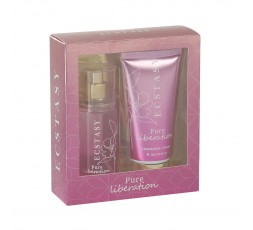 Ecstasy Pure Liberation Set Body Mist 90ml & Body Lotion 90ml Gift Set