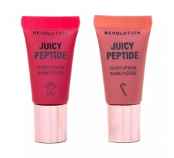 Revolution Juicy Peptide Mini Lip Balm Gift Set 
