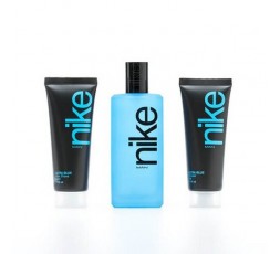 Nike Ultra Blue Man Gift Set Eau De Toilette 100ml & After Shave 75ml & Shower Gel 75ml