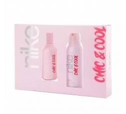 Nike Chic & Cool Woman Eau De Toilette 100ml + Deo Spray 100ml