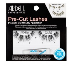 Ardell Τούφες Pre-Cut Wispies με δώρο κόλλα DUO